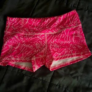 4 fleo and 2 feed me fight me CrossFit shorts size small. Never worn